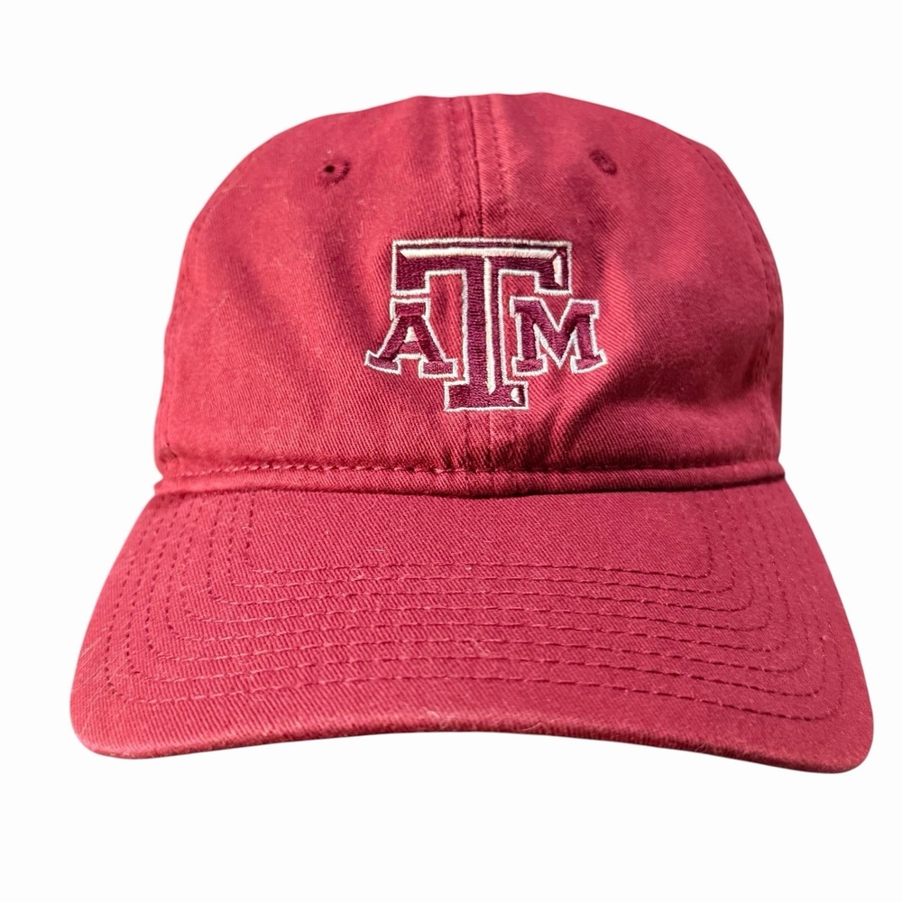 Texas A&M Aggies Maroon Strapback Hat The Game Official Brick Athletics Cap OSFA